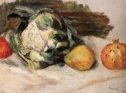 Cauliflower and pomegranates Auguste renoir